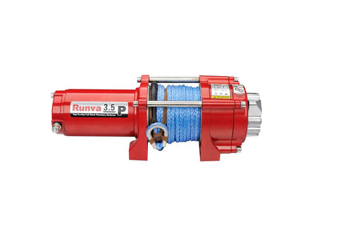Runva 3.5P Winch 24V with Synthetic Rope