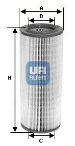 UFI Filters Air Filter 27.527.00