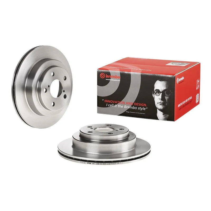 Brembo 09.9147.10 Brake Disc Rotor - Rear 266mm (Subaru