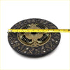 Black and gold 10.2 inch Toyota Hilux KUN25 clutch disc assembly with textured friction surface and spring-loaded hub