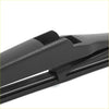 Black rubber 10 inch rear windshield wiper blade with sleek molded plastic frame for Toyota RAV4 2015-2017