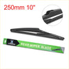 Black 250mm rear windshield wiper blade in green and black packaging for 2015-2017 toyota rav4