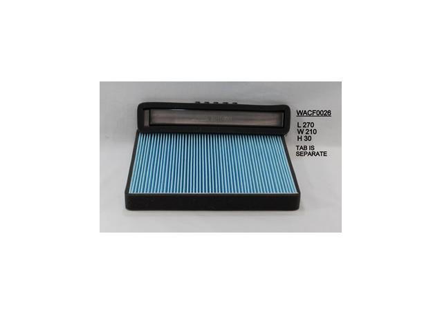 Wesfil Cabin Air Pollen Filter WACF0026