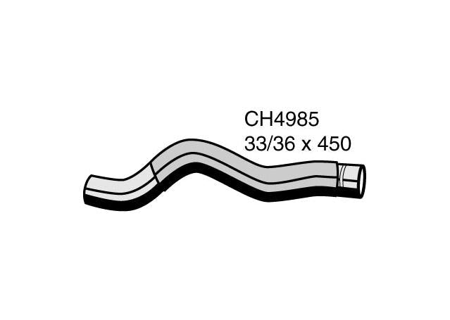 Mackay Top Radiator Hose CH4985