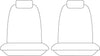 Sperling Getaway Neoprene Front Black -Silver Stitch Seat