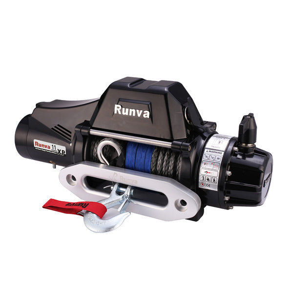 Runva 11XP Premium Winch TF Model 12V with Synthetic Rope