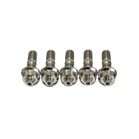 Manifold & Turbo 5 Pcs M10X1.5X45Mm Titanium Stud Kit