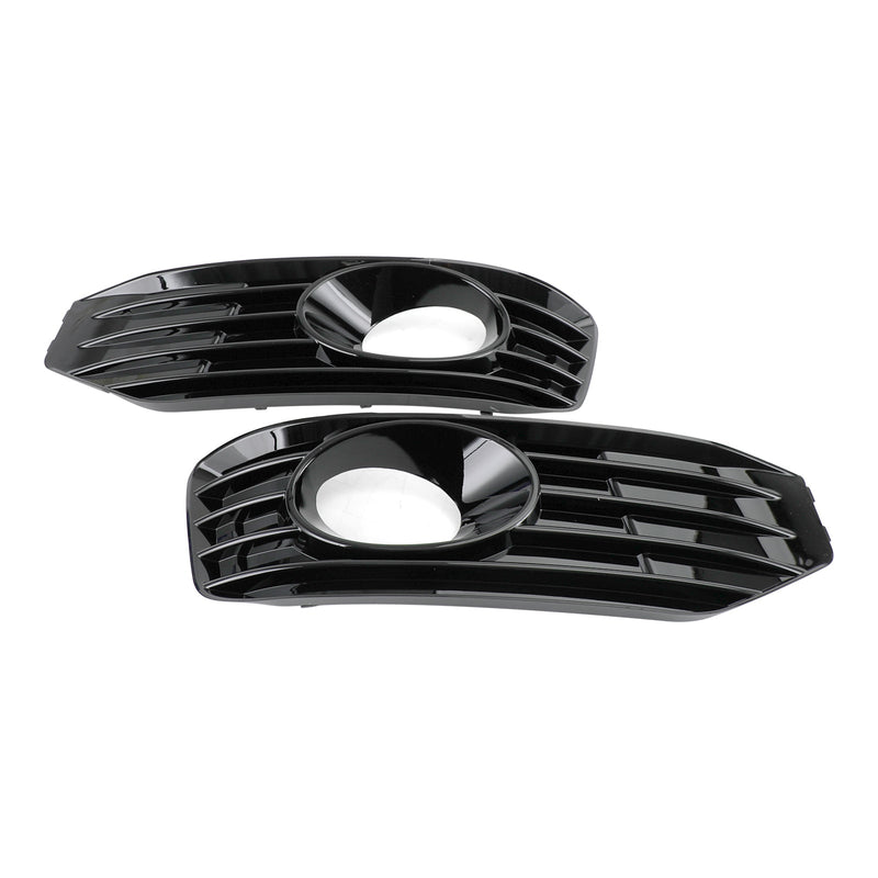 VW T5 T5.1 Gloss Black Fog Lamp Cover Insert Grille (2010-2015)