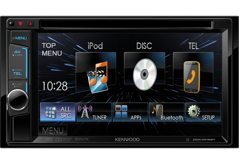 Kenwood Av Receiver 62 Wvga Scree DDX4015BT