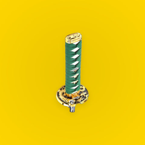 15cm Green Katana Samurai Gear Knob