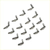 Set of 16 metallic gray polished engine rocker arm lifters for ldv v80 van with precise mechanical design