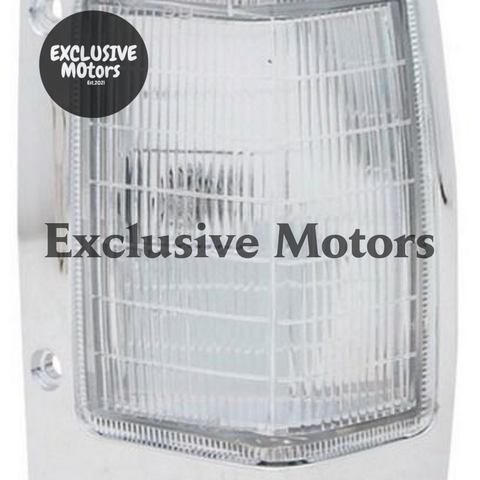 Nissan Navara Right-Hand Corner Light, Chrome (1986-1997)