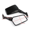 Motorcycle Motorbike Generic PAIR MIRRORS NEW Black Left Right Mirror 8MM 10MM