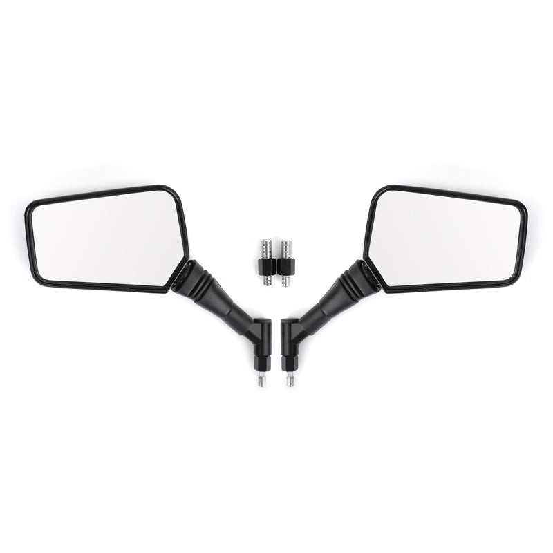 Motorcycle Motorbike Generic PAIR MIRRORS NEW Black Left Right Mirror 8MM 10MM