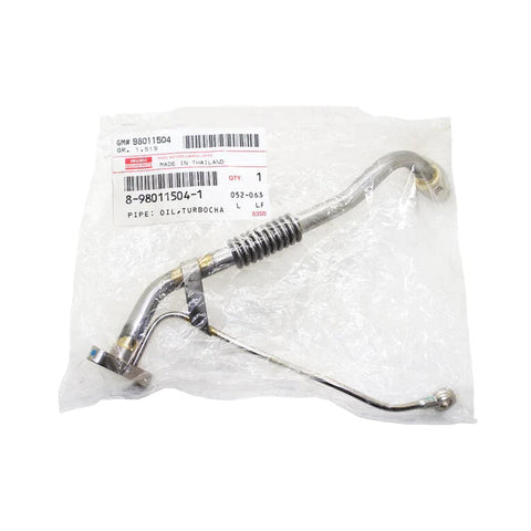 Isuzu D-Max 4JJ1 3.0L 2007-2010 Genuine Turbo Charger Oil Feed & Return Pipe