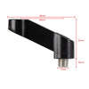 10mmx1.5 Motorcycle ABS Mirror Riser Extender Adapter Mounts Arm Right-hand Pair