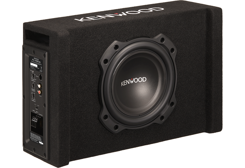 Kenwood 8In Powered Sub Box 400W 200W C-D PA-W801B