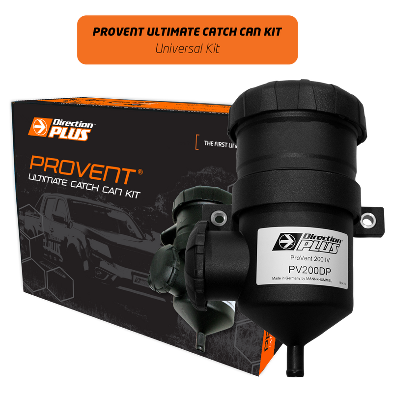 Direction Plus Universal ProVent Ultimate Catch Can Kit