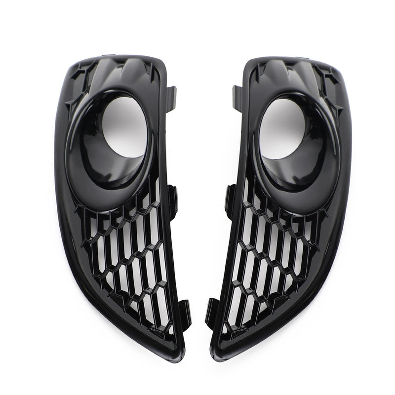Ford Fiesta Grille Fog Light Cover Gloss Black (2013-2017)