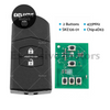 Mazda 2, 3, CX-7, CX-9 2 Button Remote Car Key w  Chip