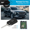 Mazda 2, 3, CX-7, CX-9 2 Button Remote Car Key w  Chip