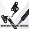 Black metal gas lift support with durable connector and easy installation for toyota landcruiser 1990-1997 boot