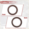 Dark brown rubber seal ring for car oil pump crankshaft seal fit toyota avensis 1997-2003