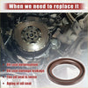 Brown rubber oil seal with metal retaining ring for toyota avensis car oil pump crankshaft seals 1997-2003