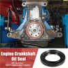 Black rubber engine crankshaft oil seal with red inner ring and metal center for toyota land cruiser 1981-1990