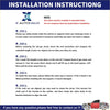 Blue and white x autohaux installation instructions for 2 front bonnet lift supports for toyota avalon 2013-2018