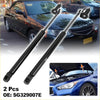 Black metal front bonnet lift support arms for 1999-2003 toyota solara engine bay use shown from back side