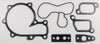 Black rubber gasket set with front and rear crankshaft oil seals for ford ranger mazda bt50 engine components
