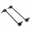 Black metal front stabilizer sway bar links with threaded ends and spherical joints for toyota solara and venza