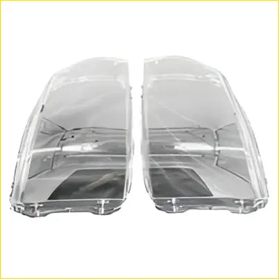 2 x clear plastic headlight lens covers for range rover sport l320 2010-2013 front protection accessory
