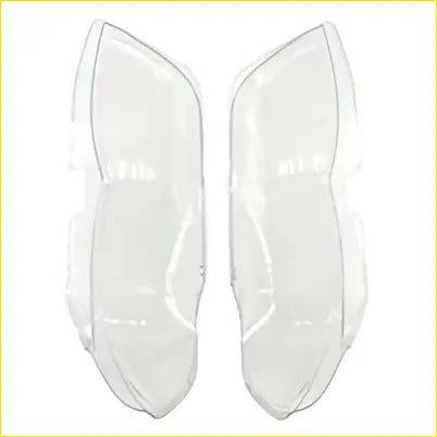 Clear plastic headlight lens covers made of durable plastic for bmw x5 e53 models from 2004 to 2006