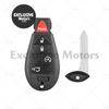 Jeep Grand Cherokee 2 x Keyless Key Fob (2008-2012)