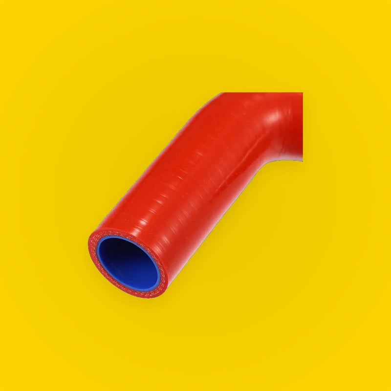 2 x Red Silicone Radiator Coolant Hose Tubes for Toyota Starlet