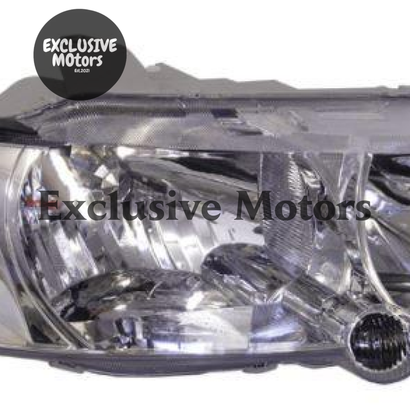 Holden VY Commodore Right-Hand Headlight Chrome Amber (2002-2004)