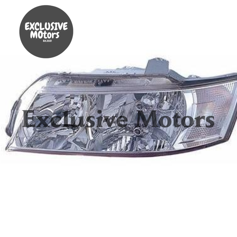 Holden VZ Commodore Left-Hand Chrome Headlight (2004-2006)