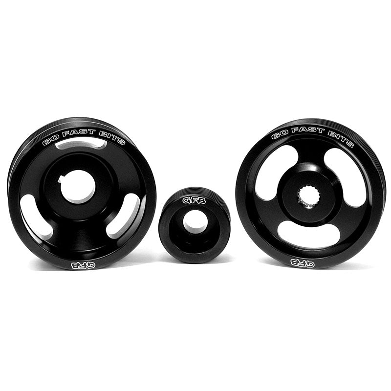 GFB 3-Piece Underdrive Pulley Kit 2002