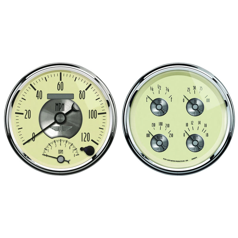 AutoMeter Prestige Antique Ivory 5in AU2004