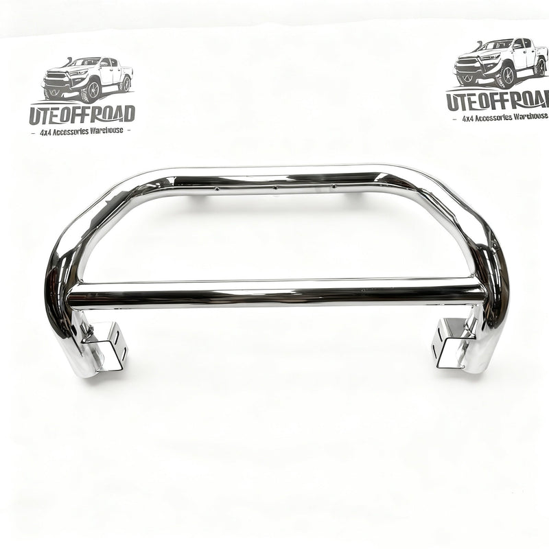 304 Stainless Steel Nudge Bar Isuzu D-Max LS / LX 2021-Current Chrome