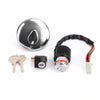 Suzuki GN125 GN 125 1982-2001 Generic Ignition Switch Fuel Gas Cap Lock Set Fit