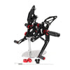 Yamaha MT-07 FZ-07 MT07 Generic Adjustable Rearsets Footrest Foot Pegs Rear Set