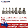 Toyota Landcruiser Prado 1KZ-TE 3.0L Titanium Turbo Charger Stud Kit