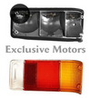 Ford Escort MK2 Tail light lense and backing new reproduction each 25-19-98-7/8