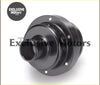 Black metallic 25mm turbo blow off valve clutch assembly with dual piston and bolt holes visible in universal design