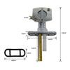 Yamaha XT600 WR250F YZ400F XT225 XVS650 Petrol Fuel Tank Tap Switch Suitable