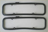 Black rubber valve rocker cover gaskets with reinforced edges and mounting holes for range rover discovery tvr mg mgr