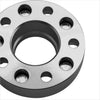 Silver metallic wheel spacer 35mm with eight bolt holes for 5x114.3 ford falcon xt xf ea eb ed models